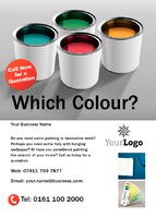 Painters and Decorators A6 Leaflets by  