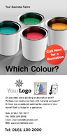 Painters and Decorators 1/3rd A4 Leaflets by  