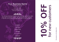 Hair A5 Leaflets by  