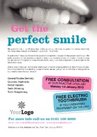 Dentists A5 Leaflets by  