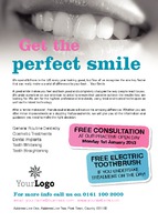 Dentists A6 Leaflets by  