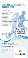 Sports 1/3rd A4 Leaflets by  