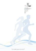 Sports A4 Stationery by  