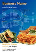 Restaurant A5 Leaflets by  