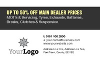 Garage Services Business Card  by 