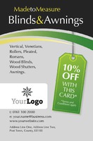 Curtains & Blinds Business Card  by  