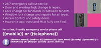 Home Maintenance 1/3rd A4 Leaflets by 