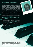 Music Teachers A5 Leaflets by 