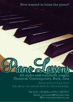 Music Teachers A6 Leaflets by  
