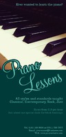 Music Teachers 1/3rd A4 Leaflets by  