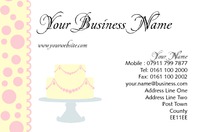 Bakers Business Card  by Templatecloud 