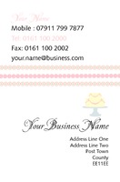 Bakers Business Card  by Templatecloud