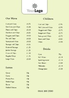 Restaurant A5 Leaflets by Templatecloud