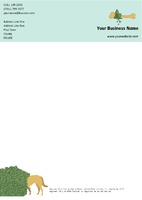 Dog Walkers A4 Stationery by Templatecloud 