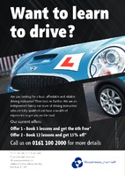 Learning To Drive A5 Leaflets by  
