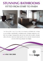 Bathroom Fitters A5 Leaflets by 