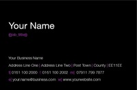 Night Club Business Card  by 