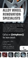 Automotive 1/3rd A4 Leaflets by  