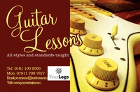 Music Teachers Business Card  by  