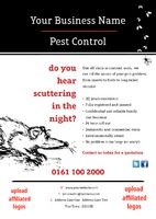 Pest Control A5 Flyers by  