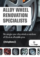 Automotive A6 Leaflets by  