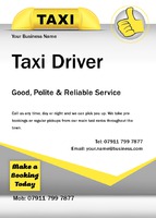Taxi A6 Flyers by  