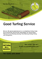 Garden Maintenance A6 Leaflets by  