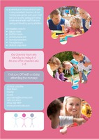 Nursery A4 Leaflets by 