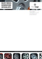 Automotive A4 Stationery by  