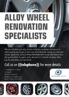 Automotive A6 Leaflets by  