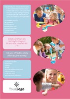 Nursery A4 Leaflets by 