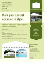 Event Organisers A6 Flyers by  