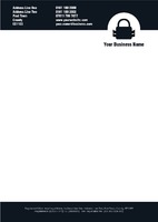 Security A4 Stationery by  