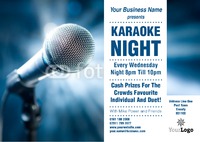 Karaoke A4 Leaflets by  