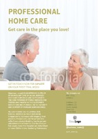Care Homes A5 Flyers by Claudia Vergine 