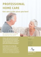 Care Homes A6 Flyers by Claudia Vergine 