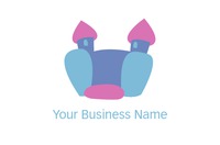Bouncy Castle Hire Business Card  by  