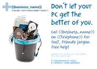 Computer Technicians A5 Leaflets by  