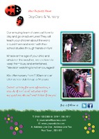 Nursery A5 Leaflets by  
