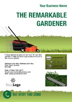 Garden Maintenance A5 Leaflets by  
