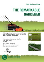 Garden Maintenance A6 Leaflets by  