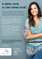 Dental Care A5 Leaflets by Claudia Vergine 