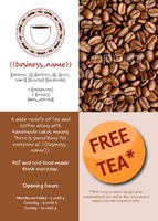 Restaurant A6 Leaflets by  