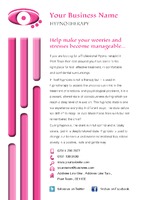 Hypnotherapy A5 Leaflets by  