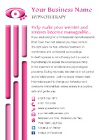 Hypnotherapy A6 Leaflets by  