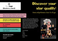 Acting Class A4 Flyers by Claudia Vergine 