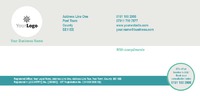 Podiatrist 1/3rd A4 Compliment Slips by  