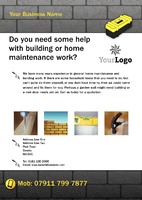 Home Maintenance A5 Leaflets by 