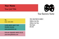 Acting Class Business Card  by Claudia Vergine 