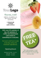 Coffee Shop A6 Flyers by  